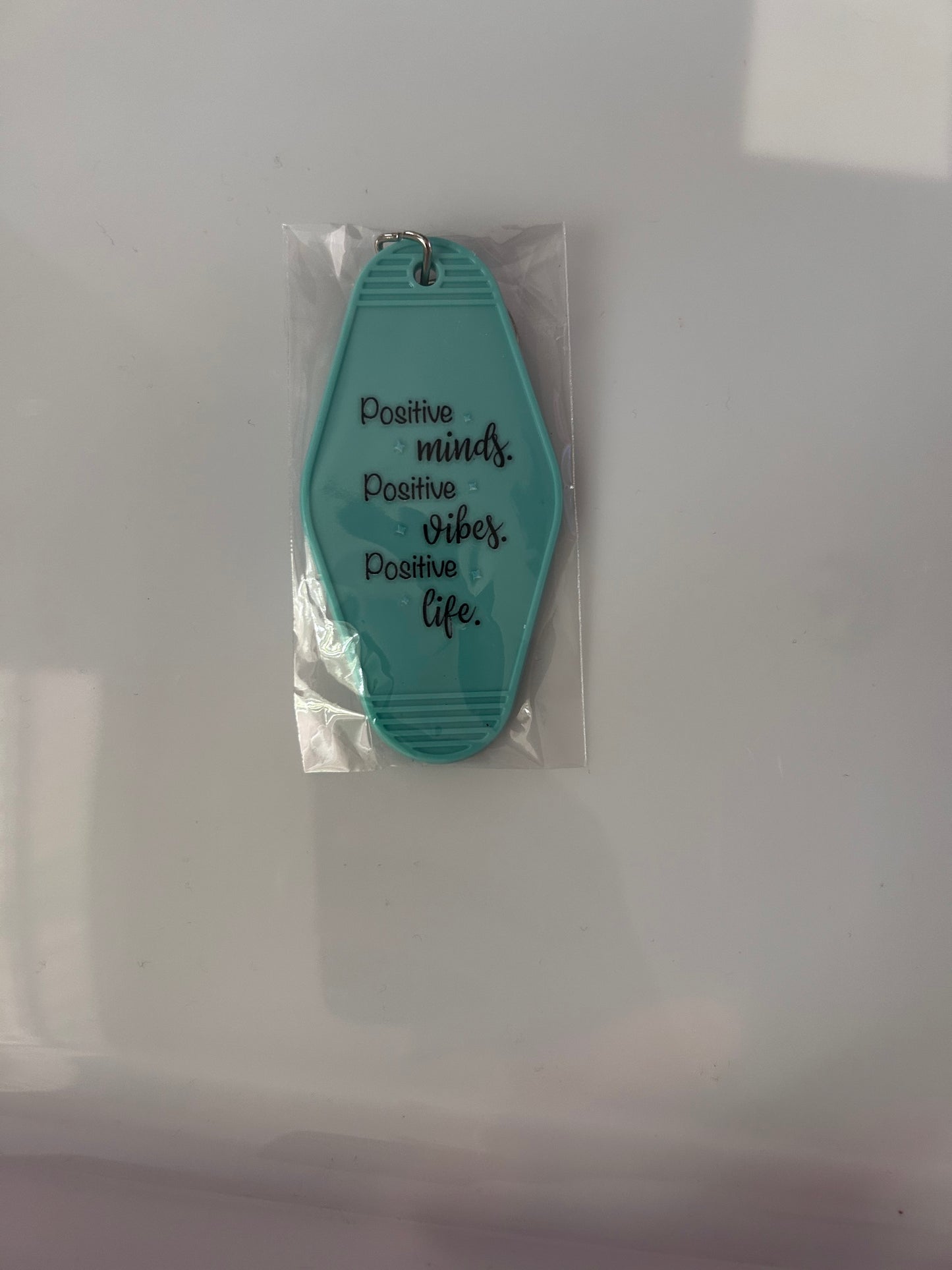 Hotel Style Motivational Keyring