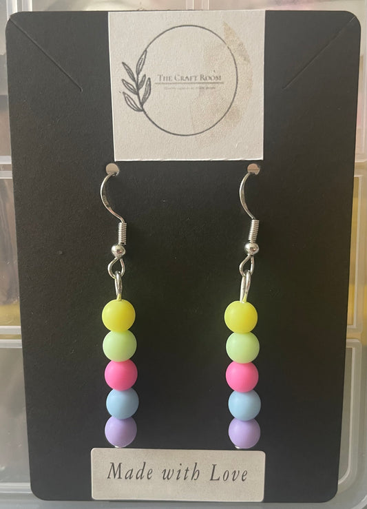 Funky Vibrant Earrings