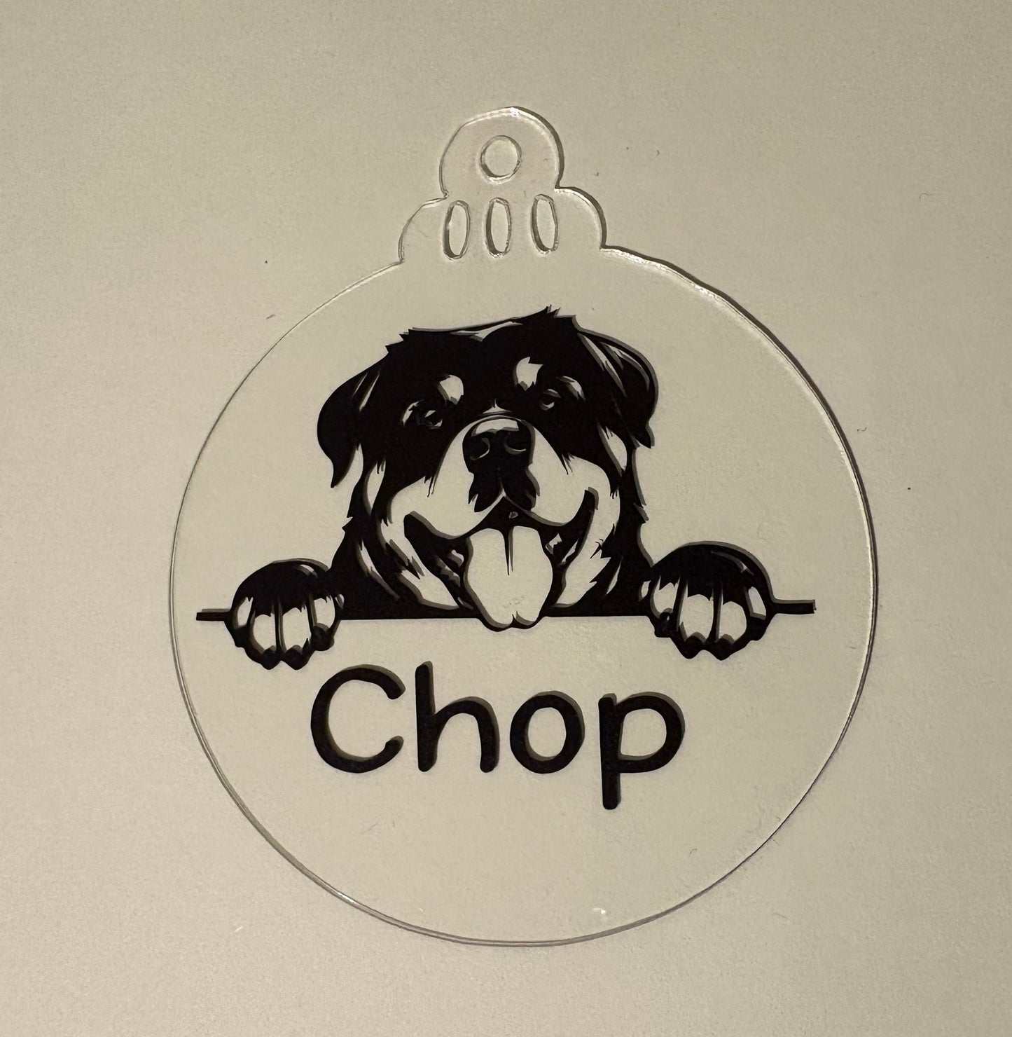 Personalised Dog Christmas Decorations