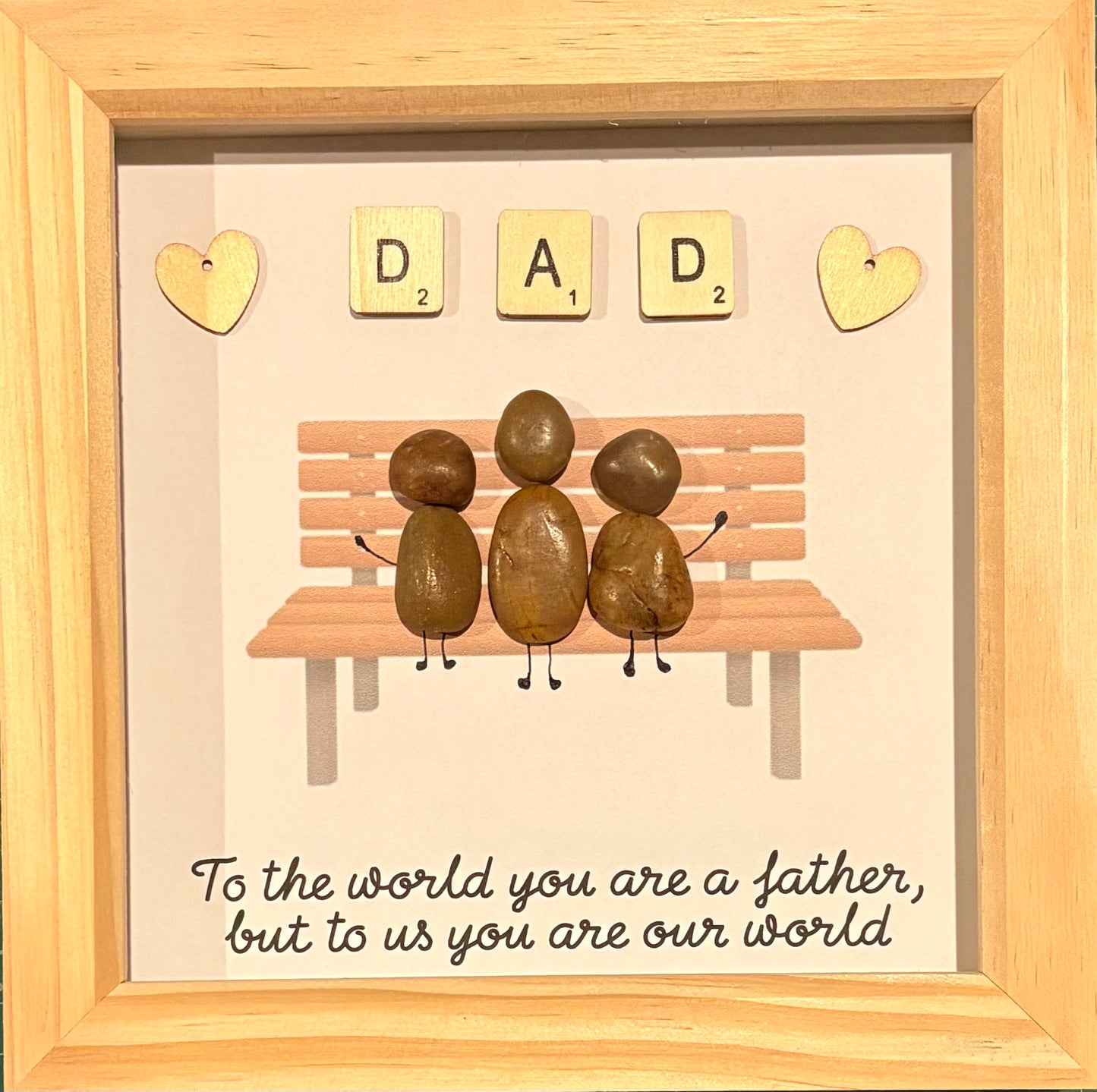 Pebble family - Mum/Dad Frames