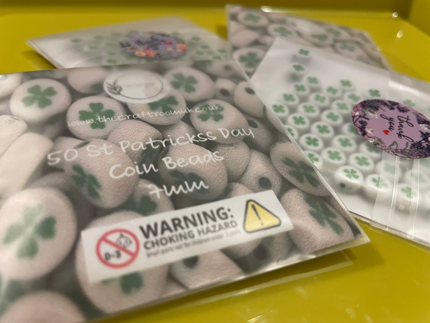 St. Patrick’s Day Coin Beads 🍀 - The Craft Room UK