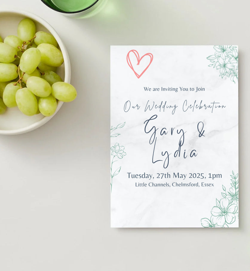 Custom Wedding Invitations