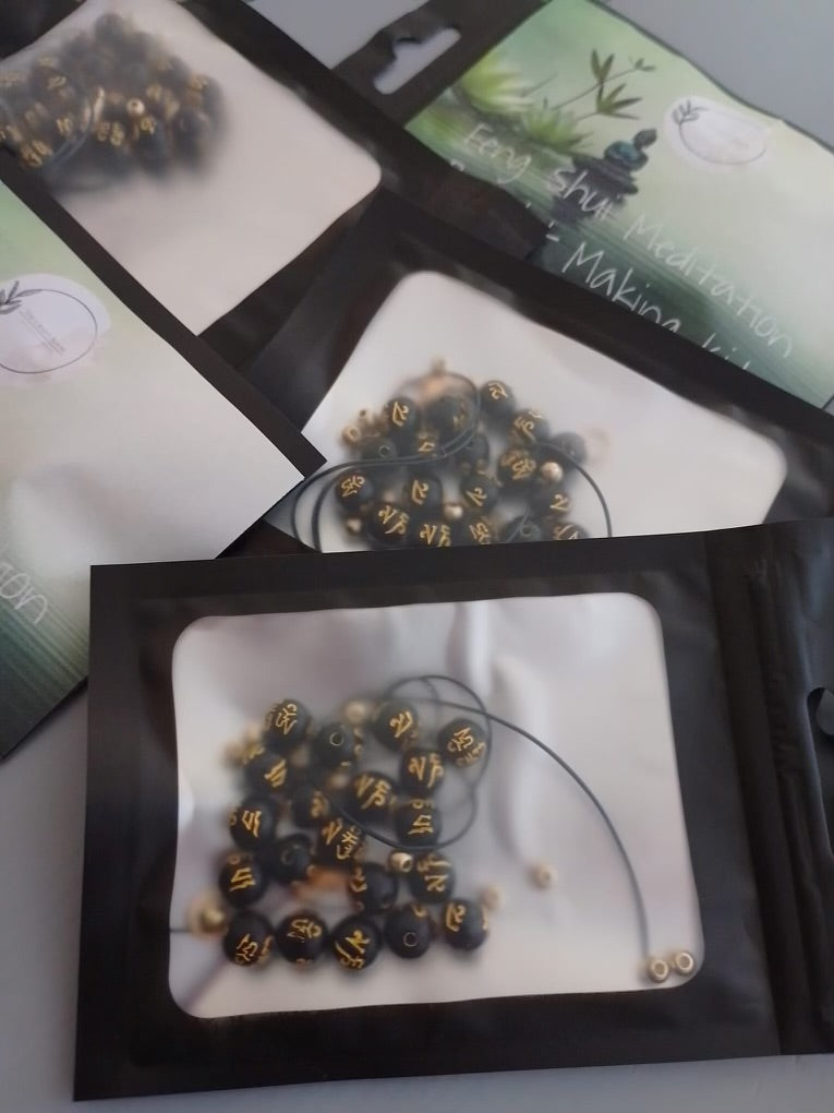 Feng Shui Meditation Bracelet Making Kit - The Craft Room UK