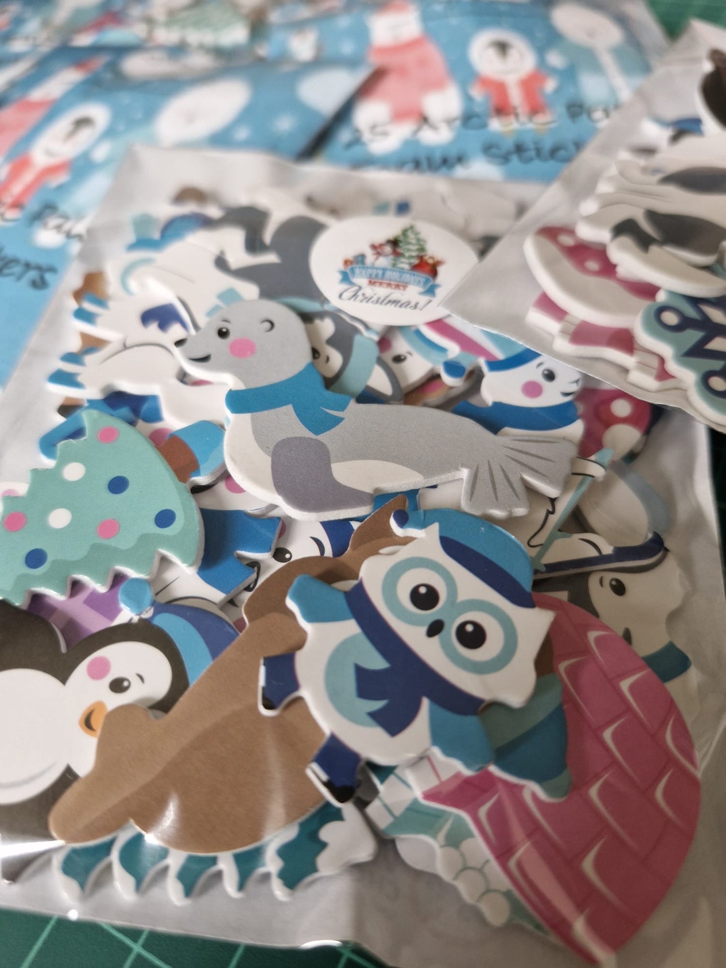 Arctic Pals Foam Stickers