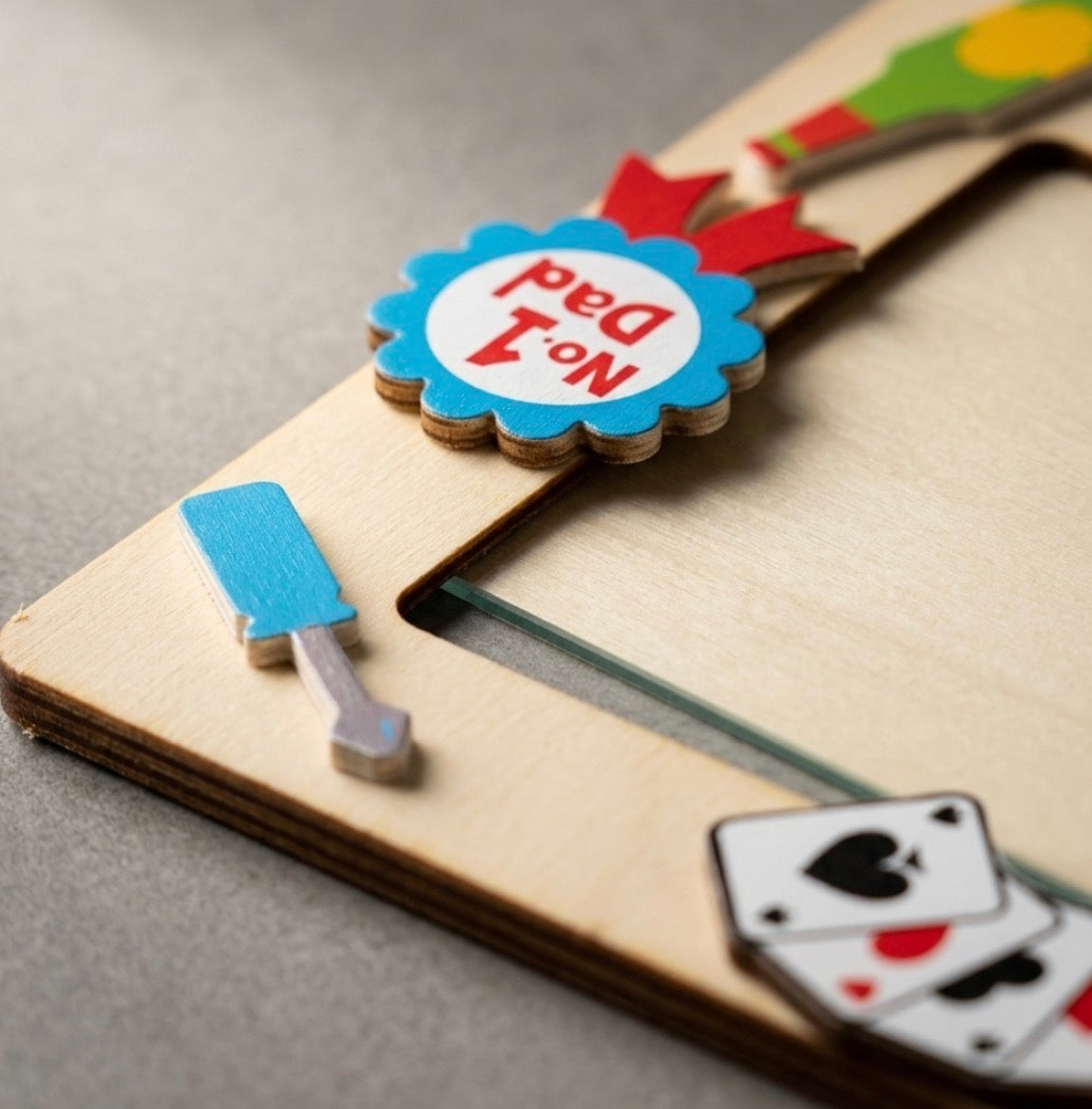 Decorate your own Father’s Day Frame Set