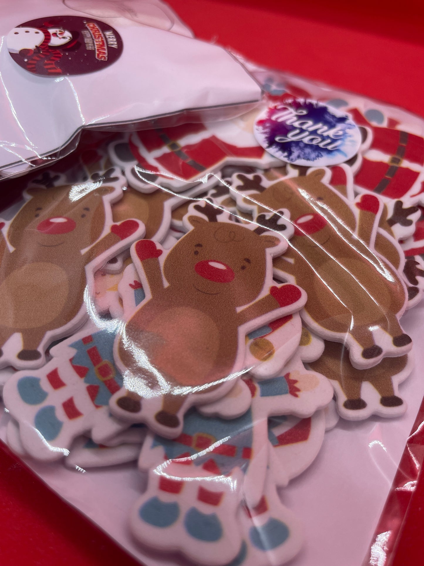 Festive Christmas Foam Stickers