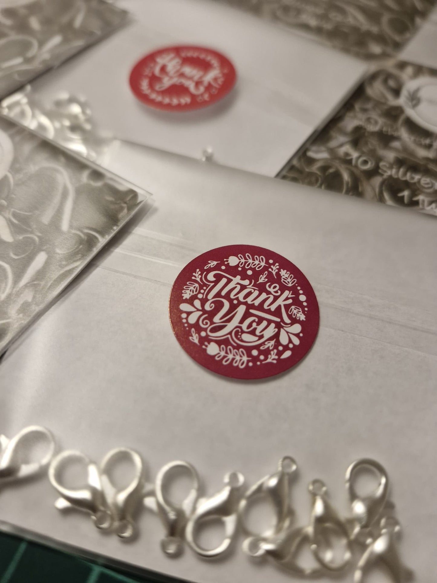 Silver Lobster Clasps