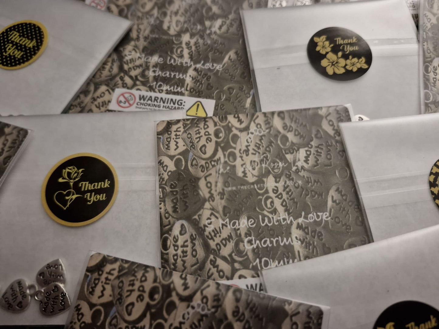 Made with Love Charms