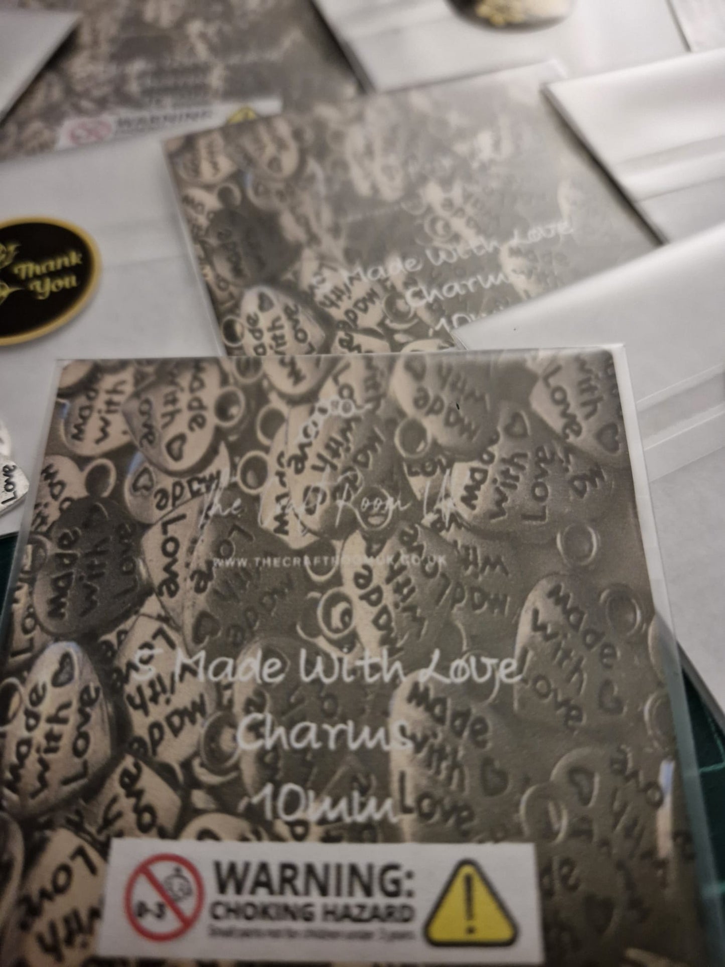 Made with Love Charms