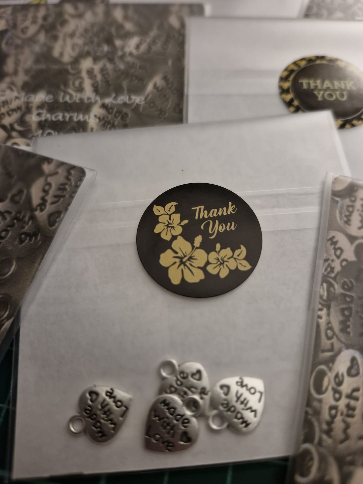 Made with Love Charms