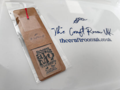 Black UV DTF Wrap Acrylic Bookmark