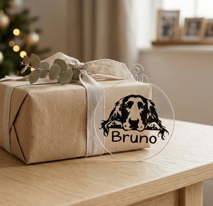 Personalised Dog Christmas Decorations