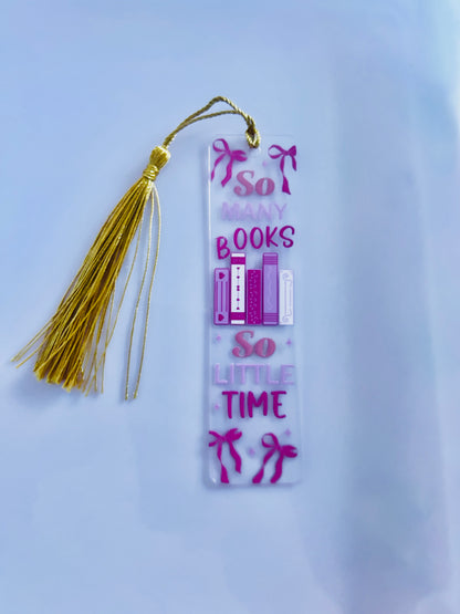Cute Acrylic Book Marks