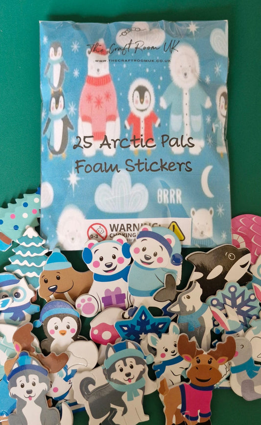 Arctic Pals Foam Stickers