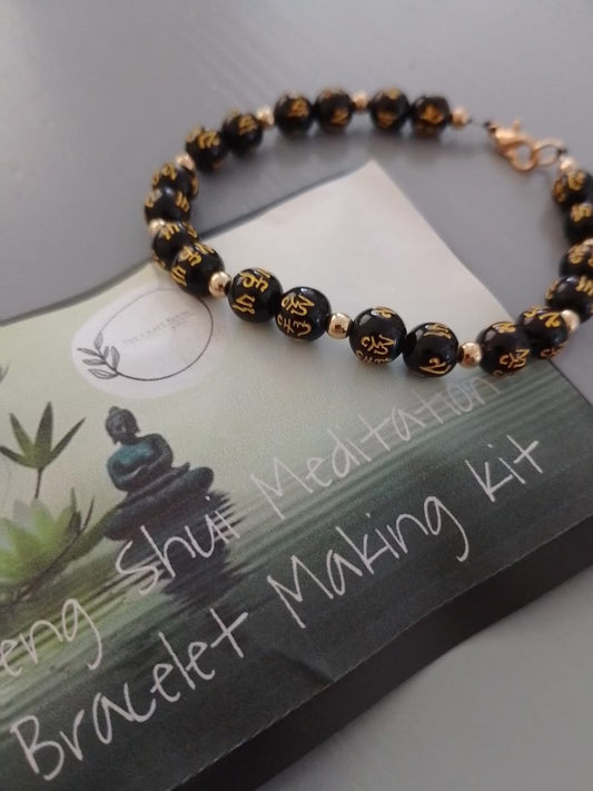 Feng Shui Meditation Bracelet Making Kit - The Craft Room UK