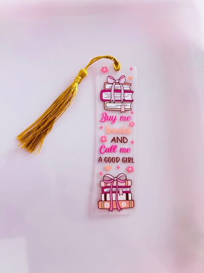 Cute Acrylic Book Marks