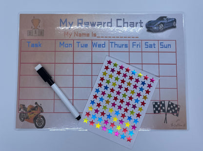 Dry Wipe Reward Charts