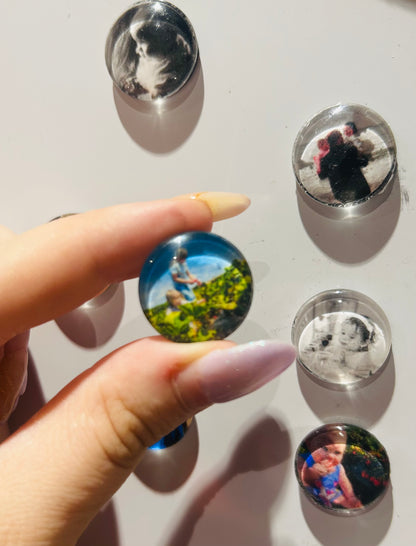 Personalised Mini Photo Fridge Magnets