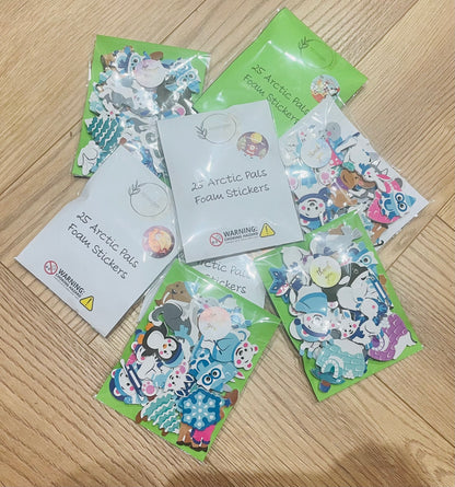 Arctic Pals Foam Stickers - The Craft Room UK