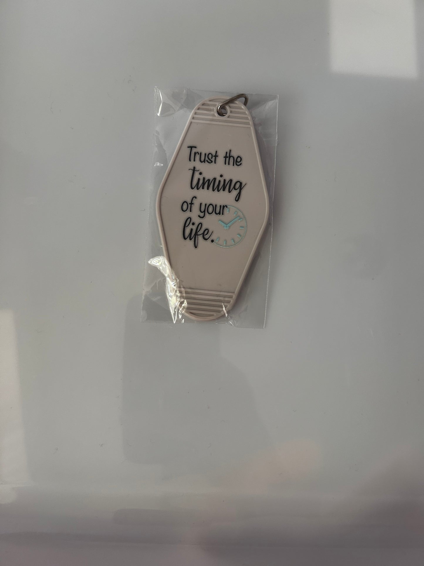 Hotel Style Motivational Keyring