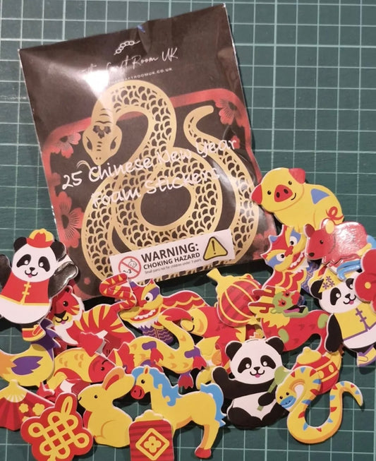 Chinese New Year Foam Stickers