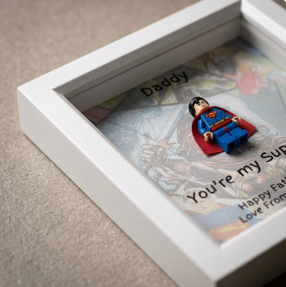 Superhero Figure Box Frame