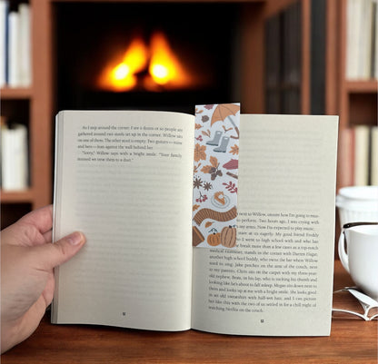 Autumn Themed Laminated Bookmarks