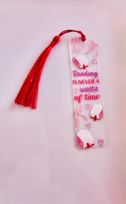 Cute Acrylic Book Marks