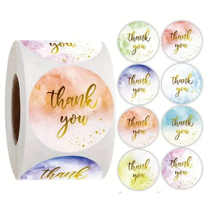 Thank You Stickers - The Craft Room UK