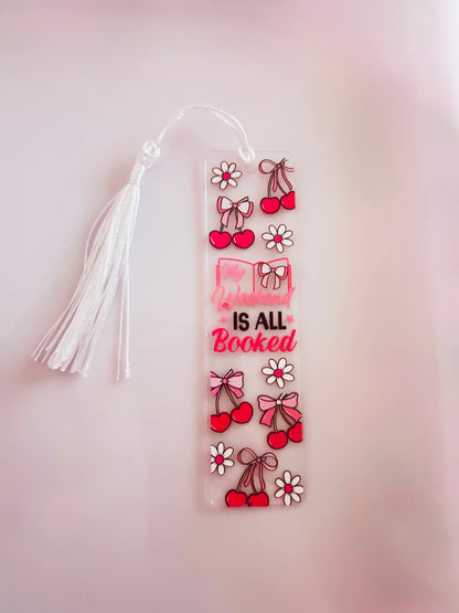 Cute Acrylic Book Marks