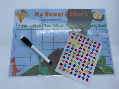 Dry Wipe Reward Charts