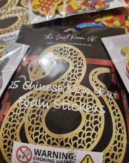 Chinese New Year Foam Stickers