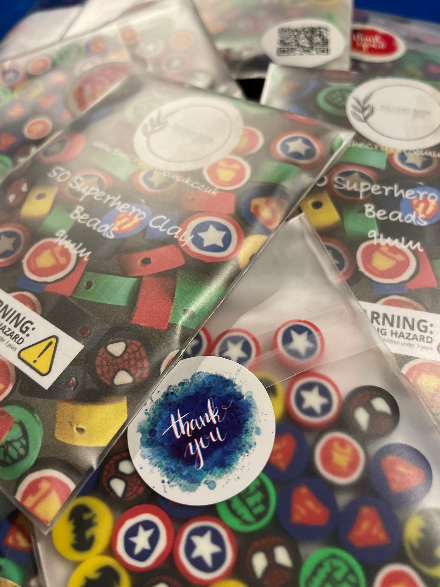 Superhero Clay Beads - The Craft Room UK