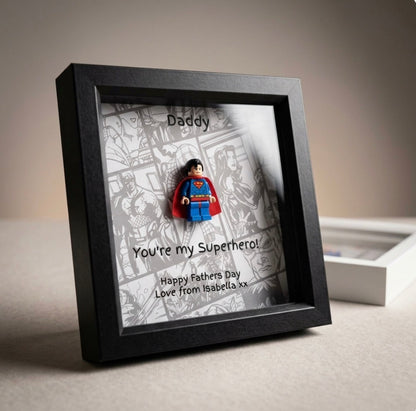Superhero Figure Box Frame