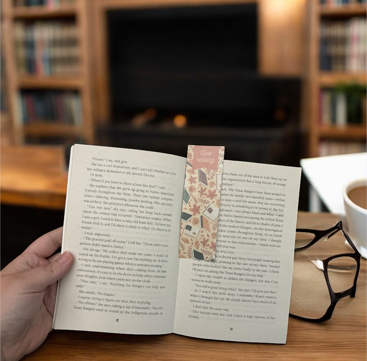 Autumn Themed Laminated Bookmarks