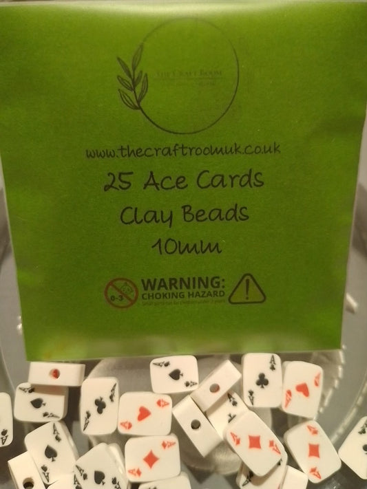 Ace Card Clay Beads - The Craft Room UK