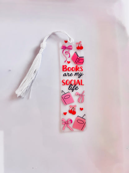 Cute Acrylic Book Marks