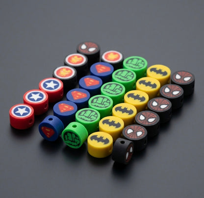 Superhero Clay Beads