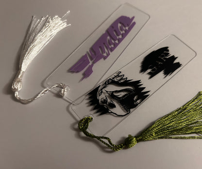 Personalised Vinyl Acrylic Bookmark