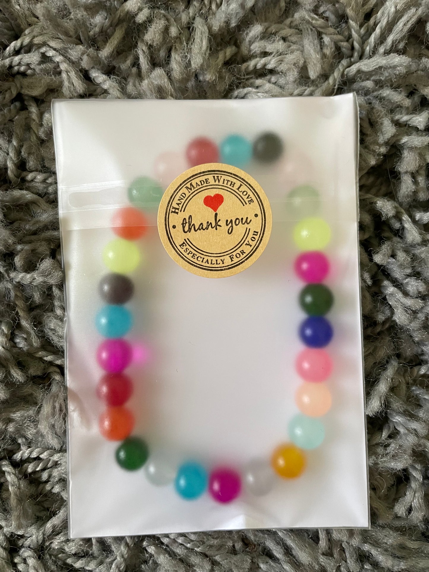 Colourful Glass Bracelet