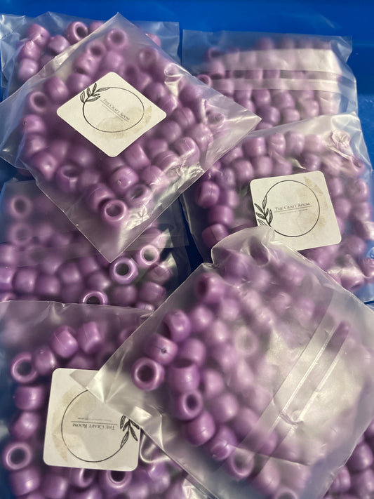 Lavender Pony Beads