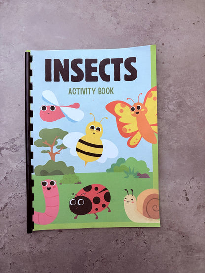 Insect Kingdom Activity Book