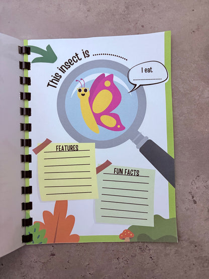 Insect Kingdom Activity Book