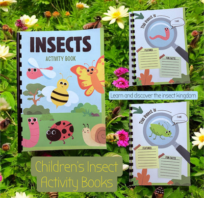 Insect Kingdom Activity Book