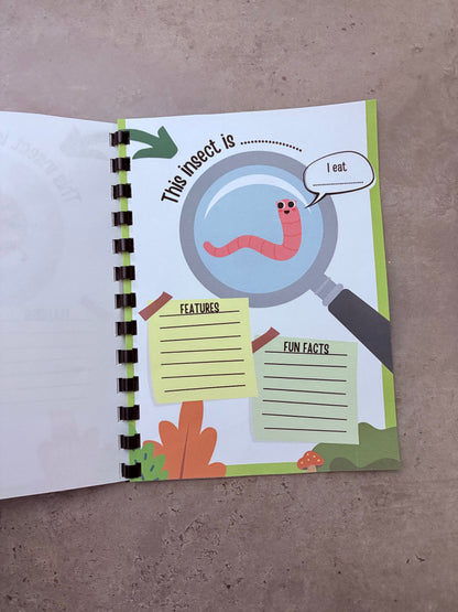 Insect Kingdom Activity Book