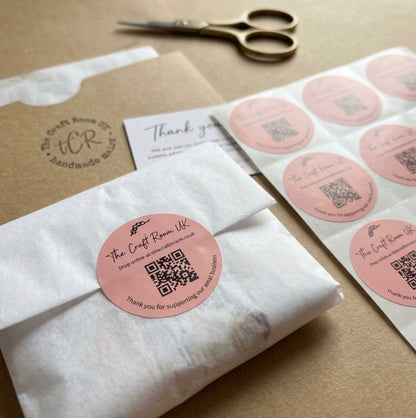 Small business QR Stickers