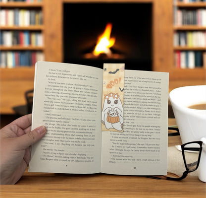Halloween Themed Laminated Bookmarks