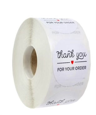 Thank You Stickers - The Craft Room UK