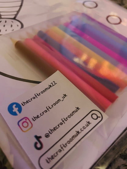 Colour your own Christmas Table Cloth