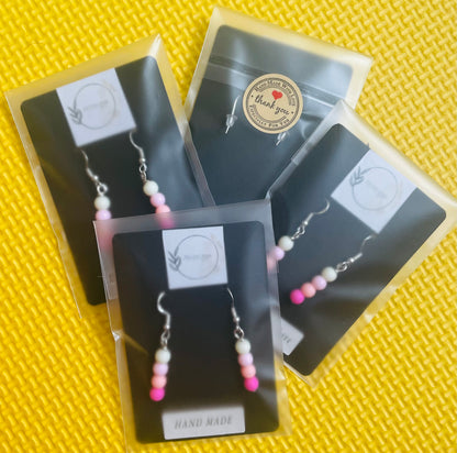 Pastel Pink Earrings